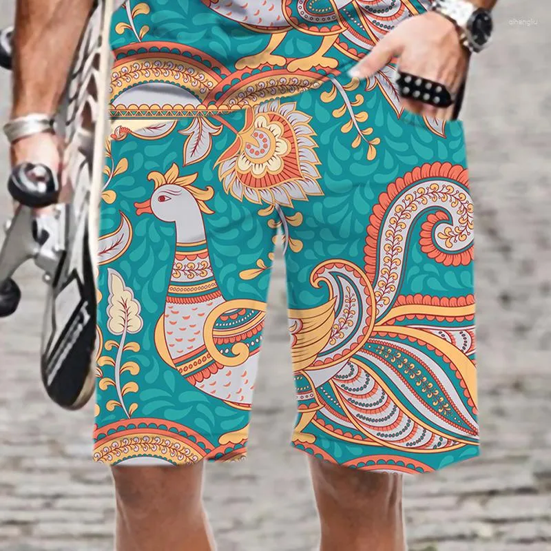 Bohemian shorts mens cheap