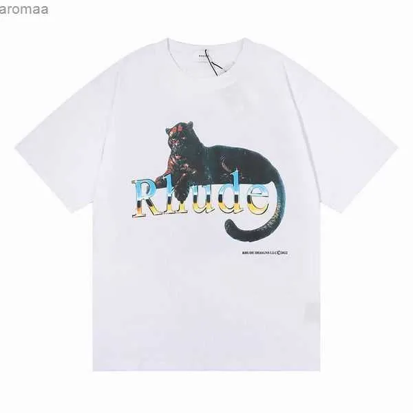 Rh Designers Été Hommes Rhude t-shirts pour Tops Lettre Polos Chemise Broderie Femmes T-shirts Vêtements À Manches Courtes Grande Taille Plus Teesbwimcq9j