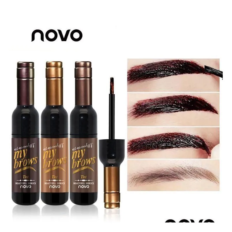 Eyebrow Enhancers New Gel Peel Off Waterproof Eye Brow Tint My Matte Brows 7 Days Make Up Tools Novo Drop Delivery Health Beauty Make Dhrlx