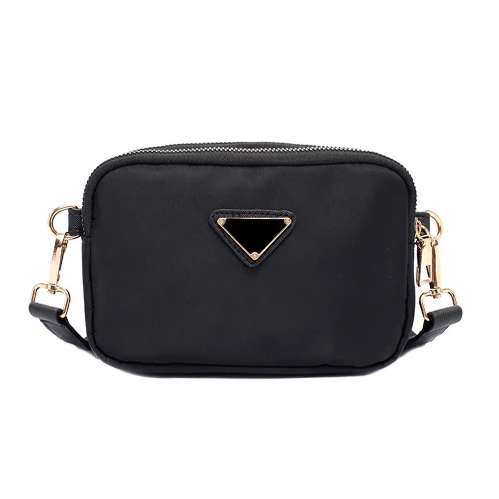 Nylon Cross-Body Camera Bag Fashion Style Plain Color Gift For Girls Ladies Diagonal Women's Camera Bag Mini Bags
