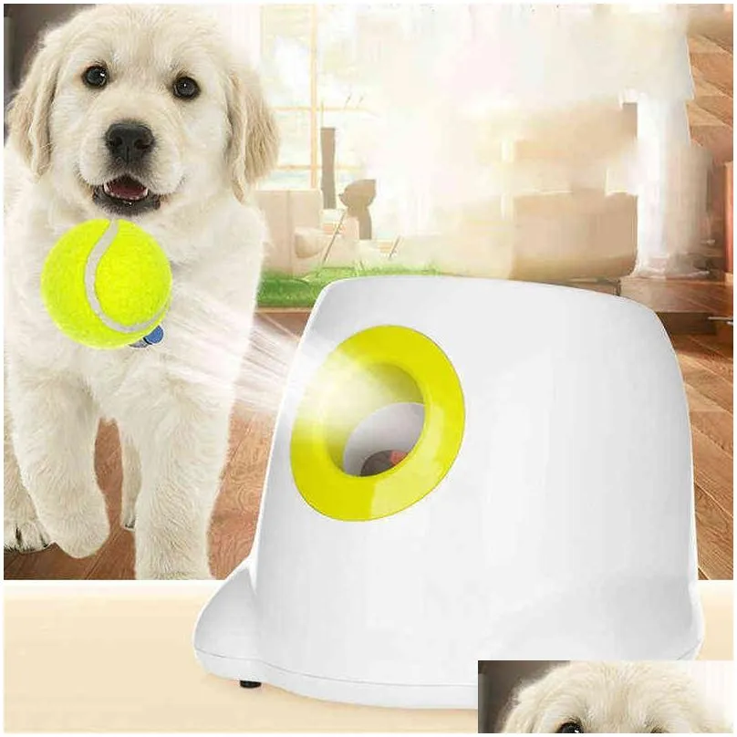 Dog Toys Chews Catapt For Dogs Ball Launcher Toy Tennis Jum Pitbl Hine Matic Throw H1228 Drop Delivery Home Garden Pet Supplies Dhynu