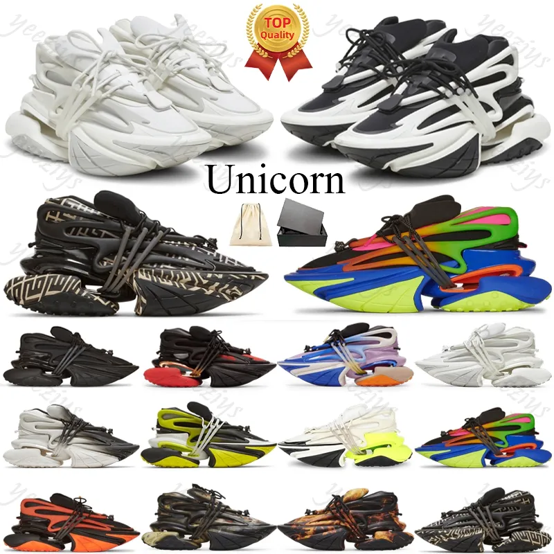 Unicorns Sneakers Tasarımcı Ayakkabı Erkekler İçin Kadınlar Unicorn Spor Sneaker Metaverse Düşük Top Eğitimler Neopren kalın platform tabanları moda lüks ayakkabılar