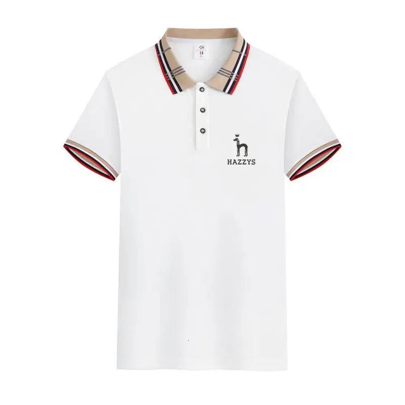 Polos pour hommes style coréen marque de luxe polo pour hommes été décontracté manches courtes golf homme affaires t-shirt respirant tops 230707