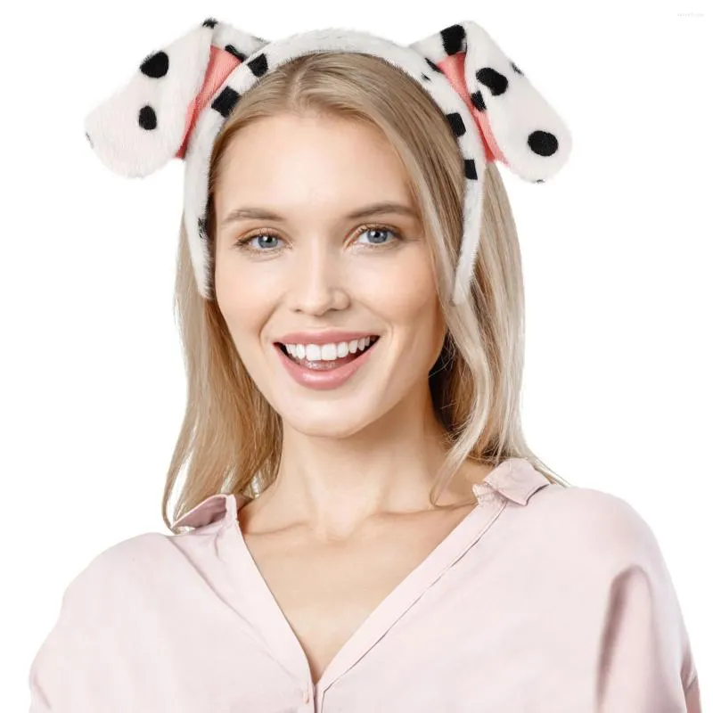 Bandanas Animal Bandeau Zoa Dalmatien Oreilles Chien Costume Pet Party Bandeaux Chiots