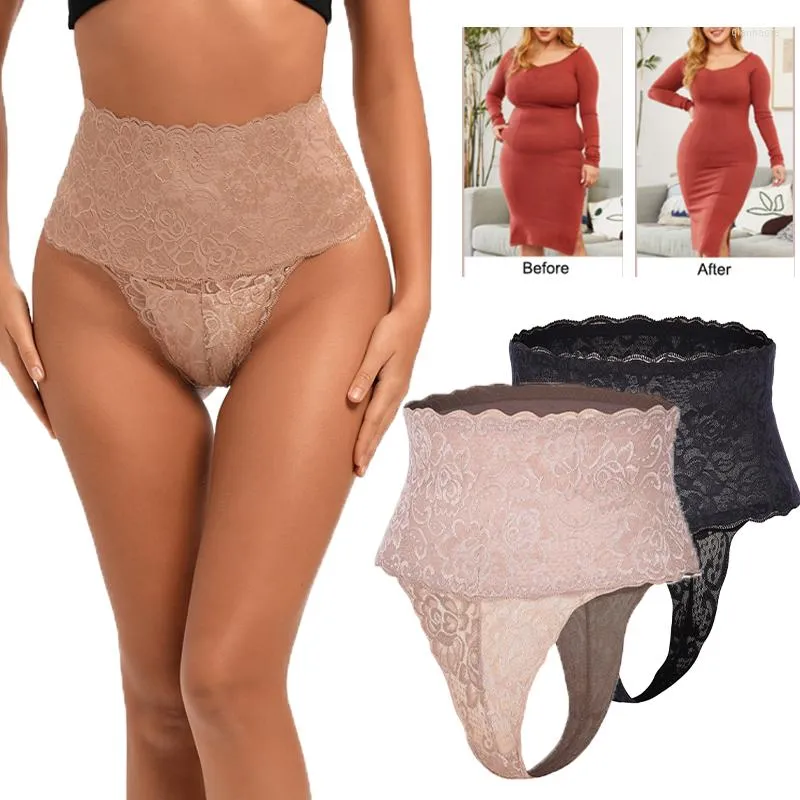 Tanga Moldeadora Para Mujer, Ropa Interior Sexy De Cintura Alta De