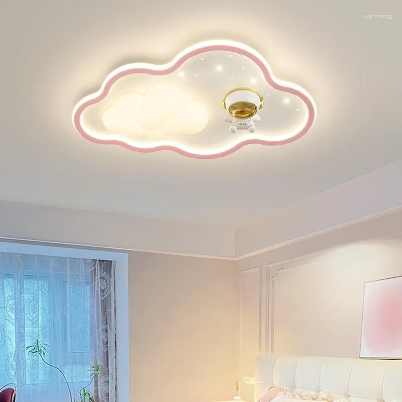 Chandeliers Modern LED Chandelier Lights For Baby Kids Boy Bedroom Study Nursery Children Ceiling Hall Lamps Indoor Dimming Lighting
