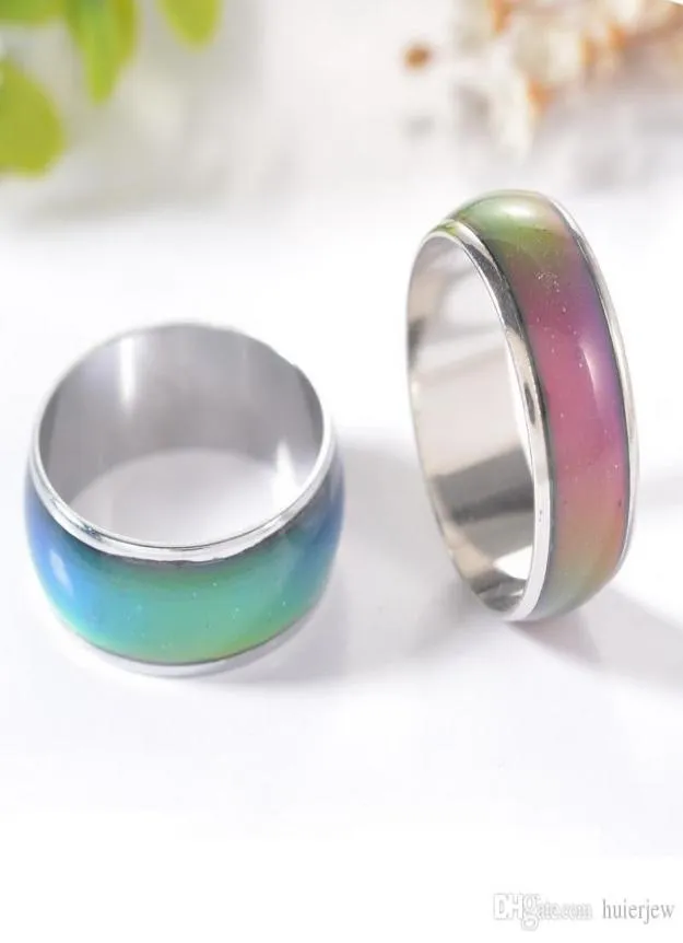 Prettyring for Women Creative Mood Womens Rings for Jewelry Gift Colors Change Ring med din känslomässiga temperatur FE8627906