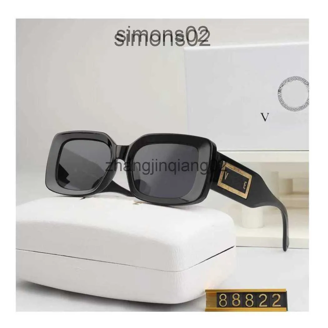 مصمم Versage Sunglasses Cycle Fashion Fashion Sports Polarize Square Sequens for Mens Womans Vintage Baseball New Driving Sun Glasses