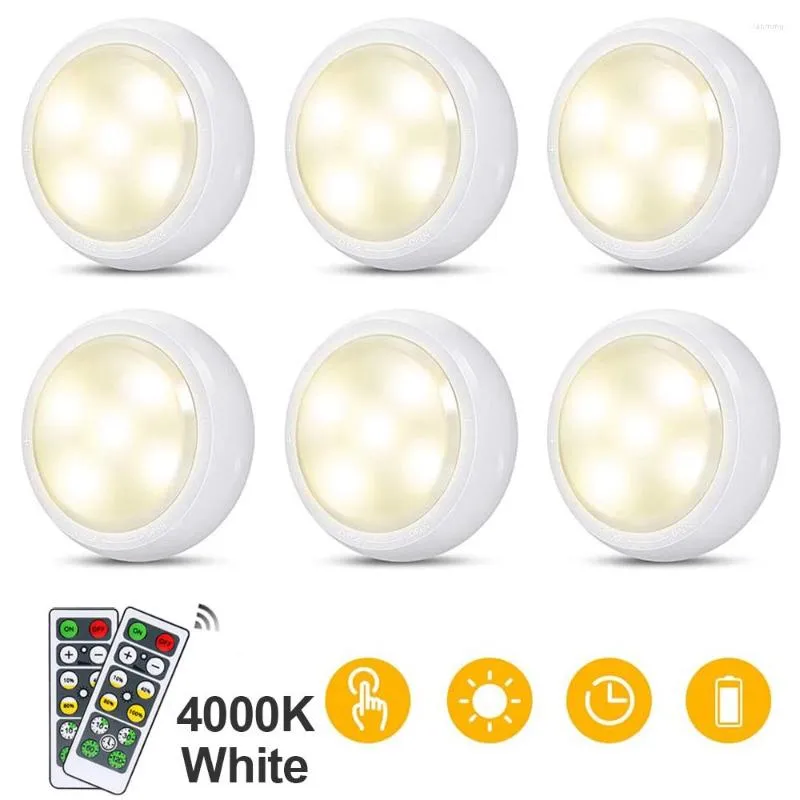 壁ランプワイヤレス LED パックライトリモコン調光可能なタイミング白色バッテリー駆動屋内照明キャビネット階段