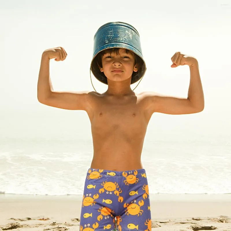 Roupa de gin stica mai menino shorts de nata o crian as roupas de ver o artigos de praia cal o de banho infantil esportes