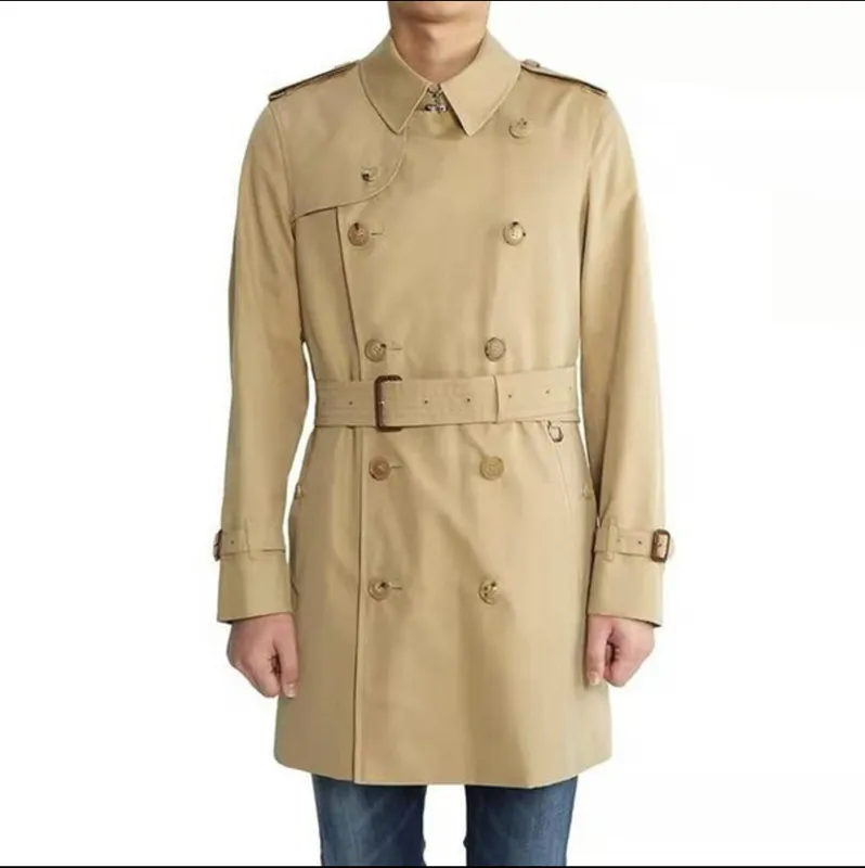 2023 Designer Hommes Trench-Coats coupe-vent hiver Vestes printemps automne Femmes hommes mode Couleur unie longueur moyenne classique Couple grande taille Long Pardessus manteau