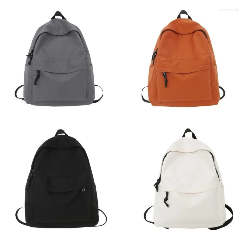 Sacs d'école Sac à dos élégant et spacieux pour collège pour filles Sac pour ordinateur portable Grande capacité Sac à dos de voyage Livre