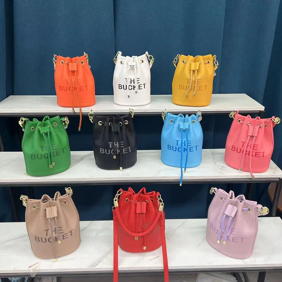 Designer tas Drawtring luxe de bucket Bag dames mannen tote klassieke schoudermode portemonnee emmers bovenste handgreep portemonnees handtas crossbody unisex tassen