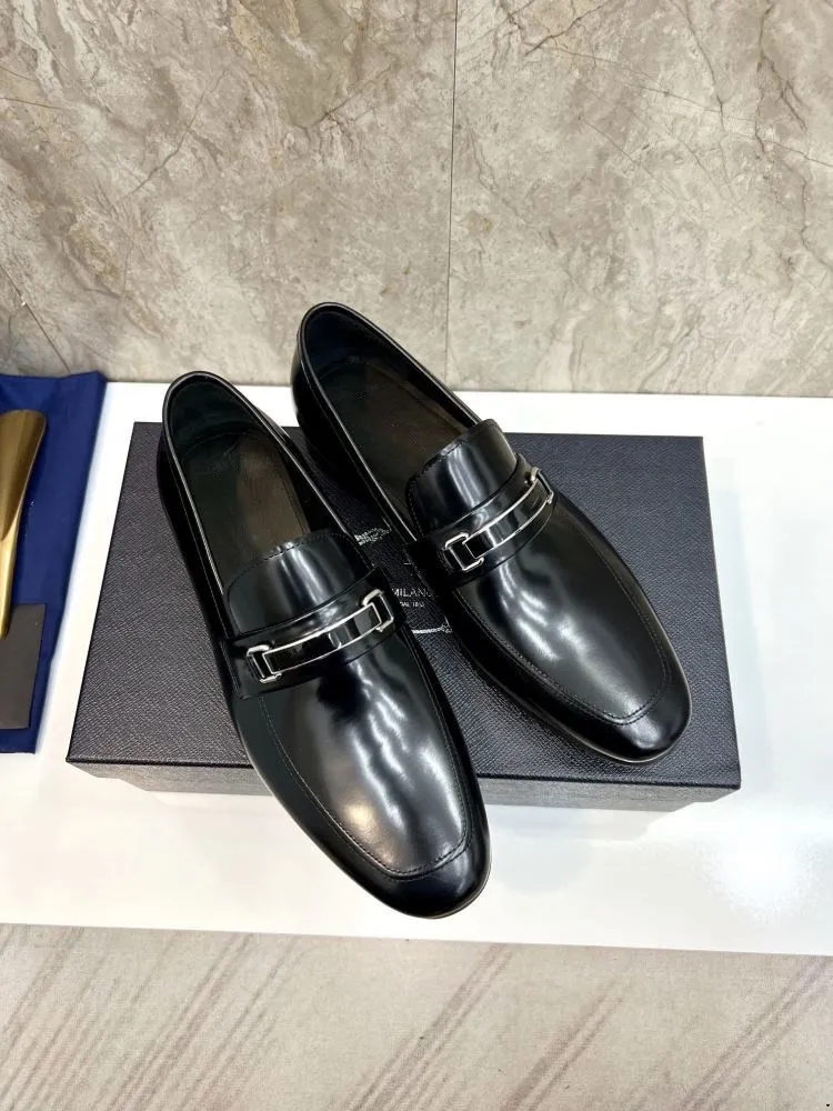 5A Original BOX Klassische Herren-Designer-Kleiderschuhe aus echtem Leder, luxuriöse Brogue-Doppelschnalle, Mönchsriemen, Metallschnalle, Business-Büro, Hochzeit, formelle Schuhe