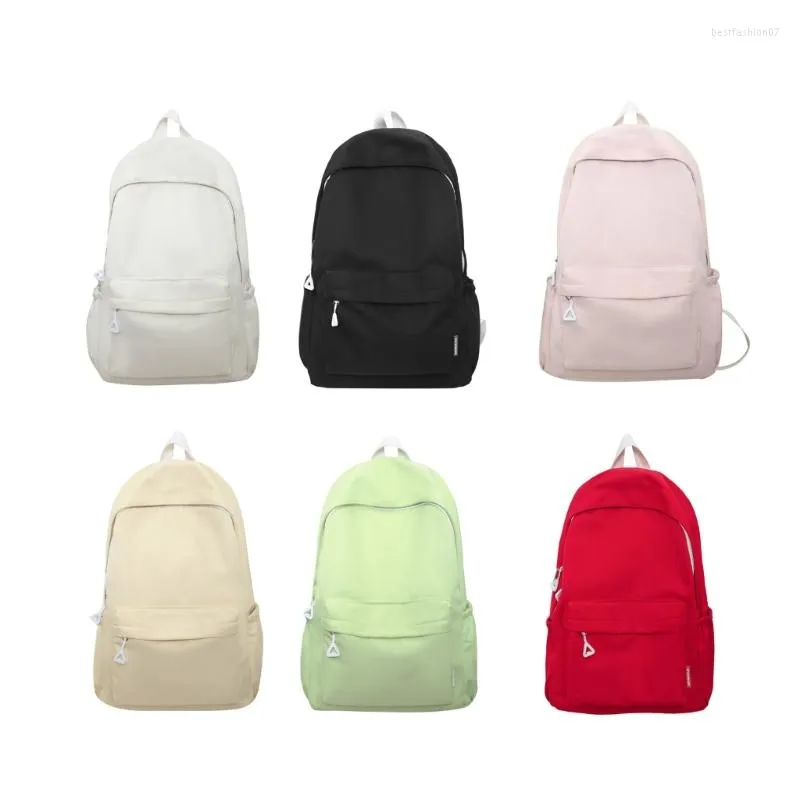 Mochilas escolares mochila de náilon de grande capacidade livro para laptop para estudantes e entusiastas de atividades ao ar livre