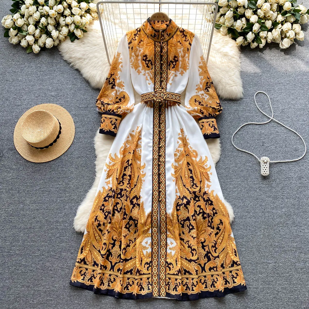 Long western top maxi dresses