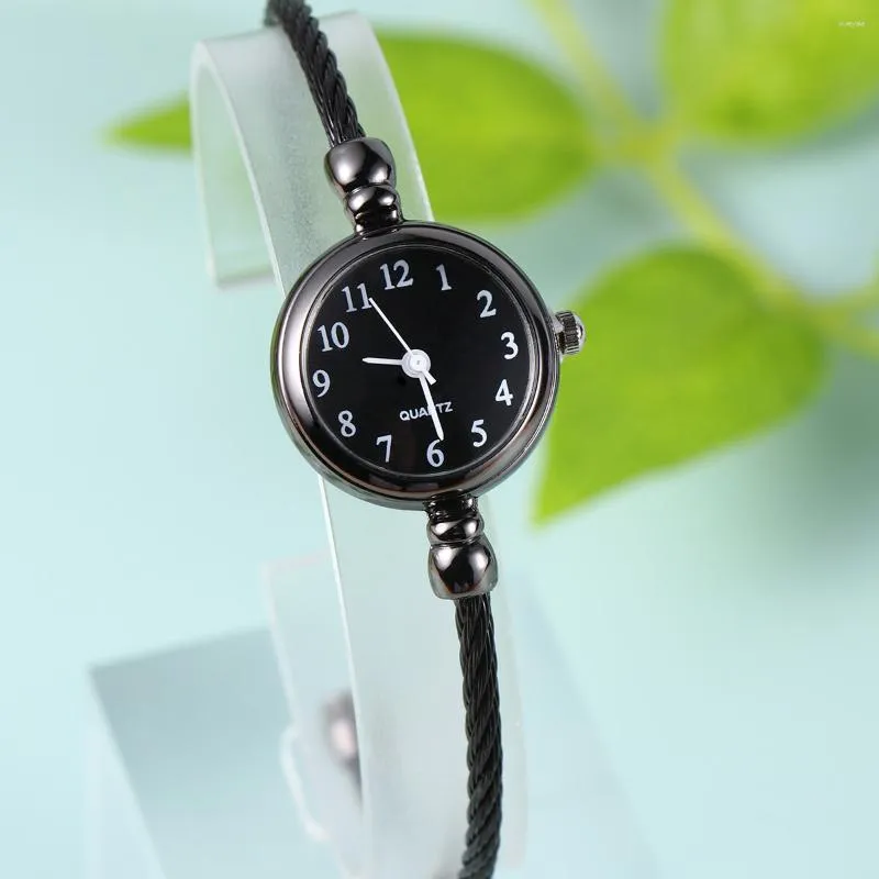Armbandsur Damarmbandsklockor: Dress Watch Waterproof Creative Wrist Round Watch- Bild 3
