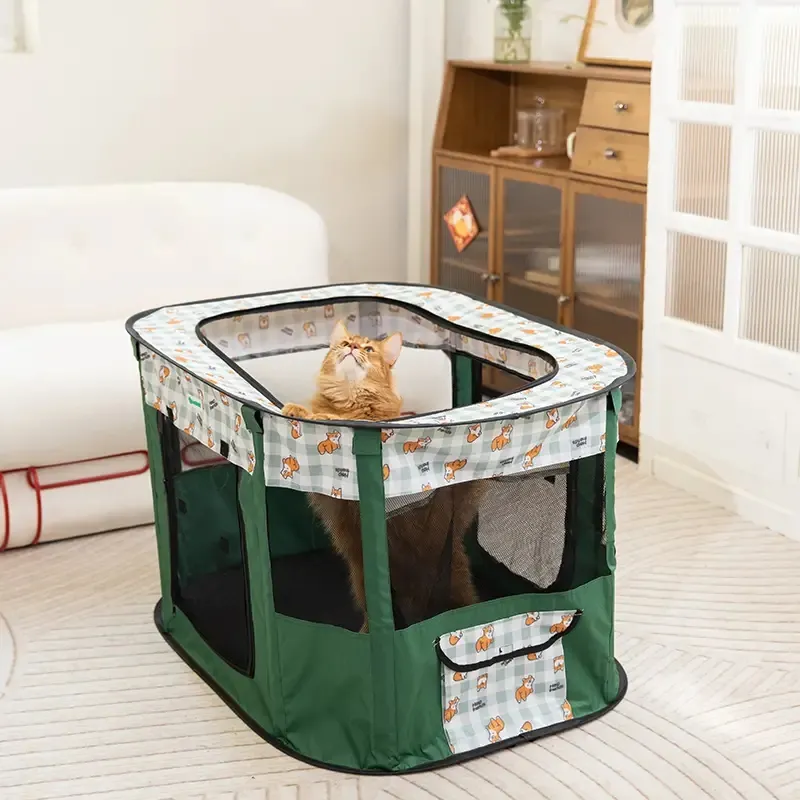 Pet Delivery Room Puppy Kitten House Przytulne łóżko dla kota Wygodny namiot dla kotów Składany dla psa Dom dla kotów