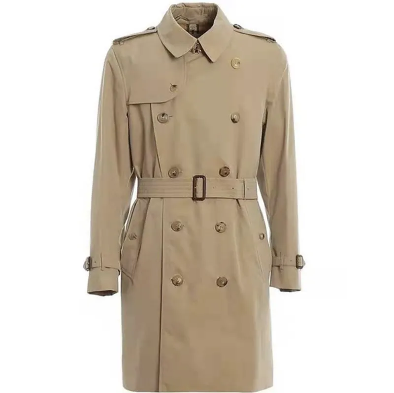 Trench Coats masculinos de grife blusão de inverno jaquetas primavera e outono moda masculina feminina cor sólida comprimento médio clássico casal tamanho grande sobretudos longos casaco