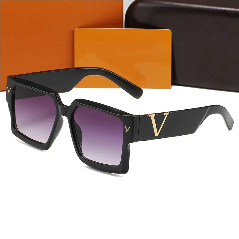 Luxury Rectangular Polarized UV400 Tennis Sunglasses For Men And