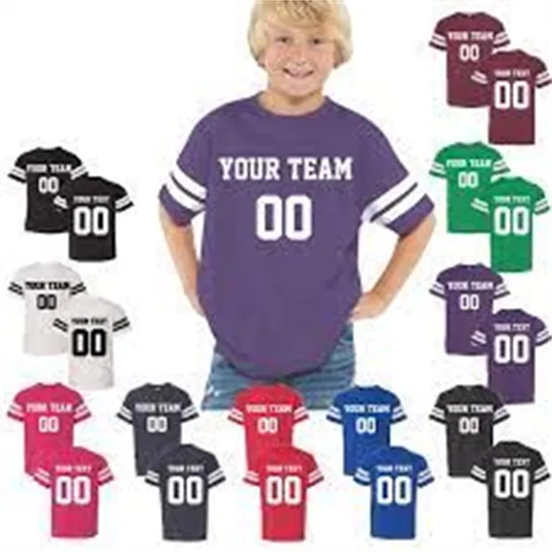 Jessie kicks Fashion Jerseys Cotton Custom Jodda # D01 LJR Version Enfants Vêtements Ourtdoor Sport