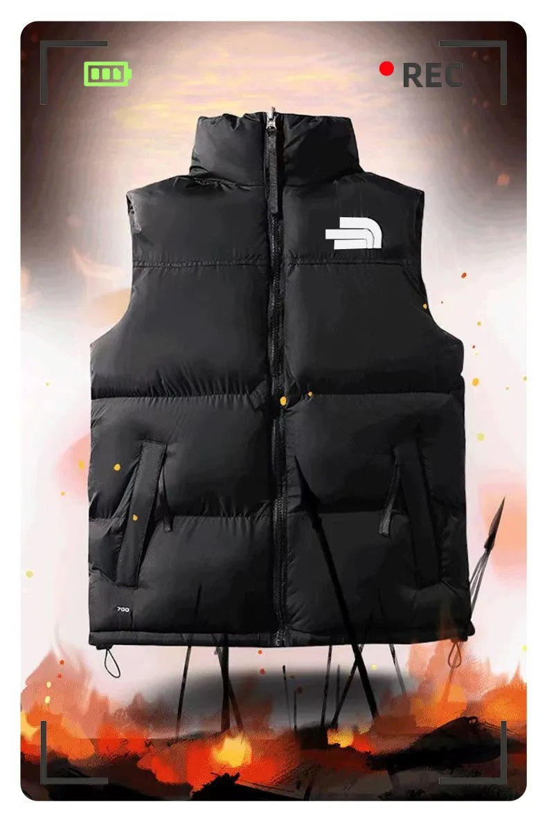 Men s Vests Designer Vest Tops Mens Gilet Winter Coat Sleeveless Vest Cotton Clothes Embroidery Letter Waistcoat Men Jacket Waistcoats