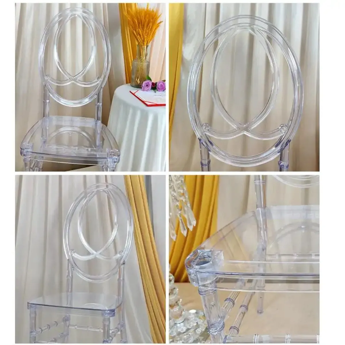 Victorian Perspex Clear Plastic Chair The Range Elegant Clear