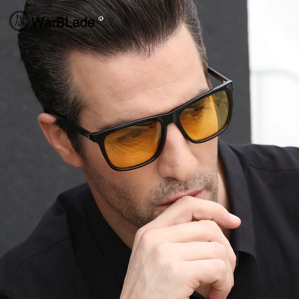 2020 nouveau jaune lentille lunettes de soleil femmes hommes Vision nocturne Anti-éblouissement conducteur de voiture polarisé lunettes de soleil pour femmes gafas de sol