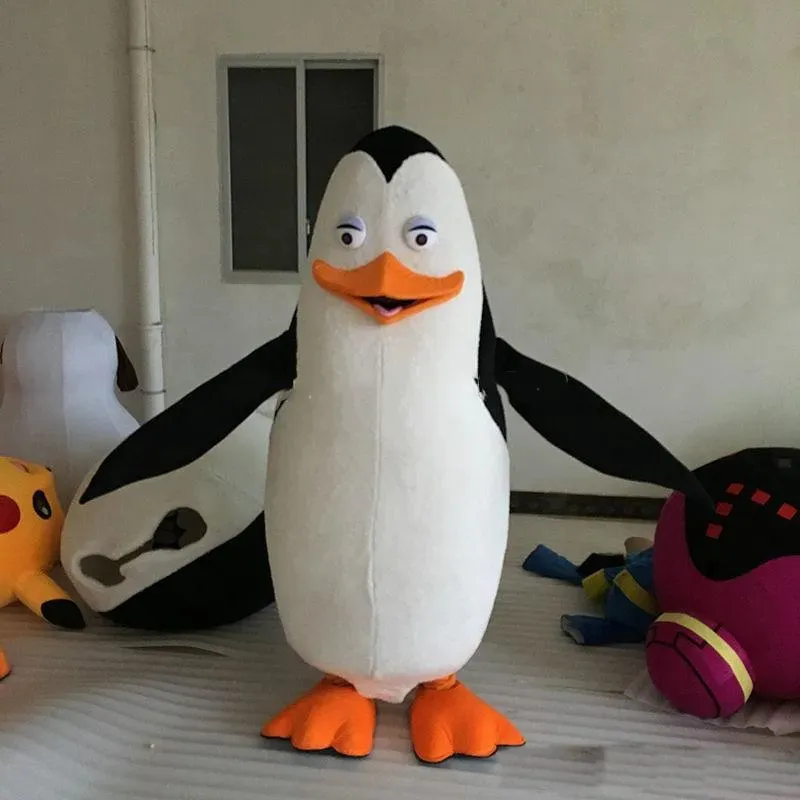 halloween Hot sale Madagascar Penguin Mascot Costumes Cartoon Character Outfit Suit Xmas Outdoor Party Outfit Adult Size Promotional Advertising Clothings