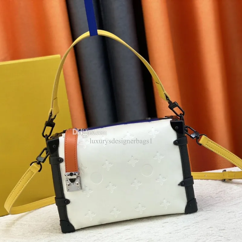 High Quality Designer Bag Womens Portable Mini Shoulder Bag Vintage Printed Tote bag Multi Functional Wallet Card Bag #46358