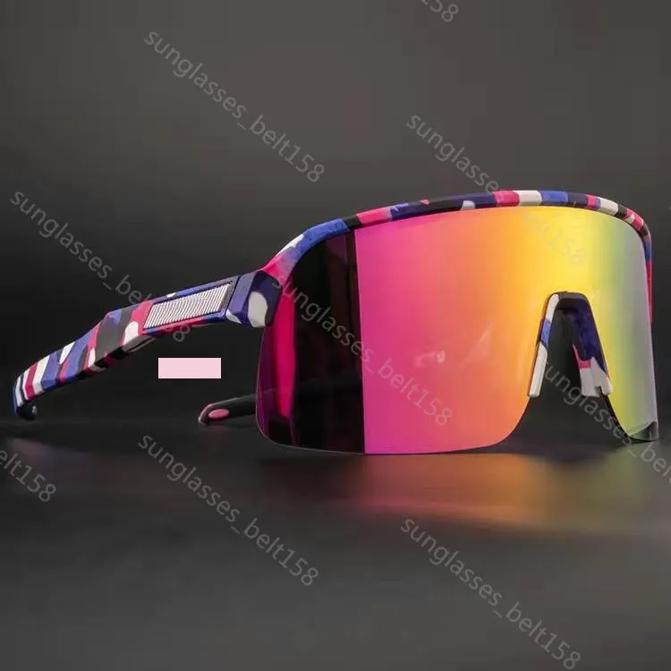 Gafas De Sol Polarizadas Para Ciclismo - 3 Pares Con Protección UV400 - Ideales Para Deportes Al Aire Libre (Verde, Dorado, Púrpura)