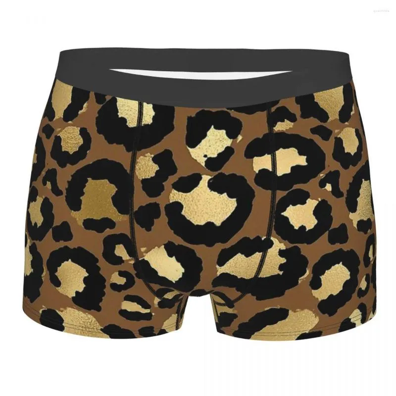 Underpants SAFARI LEOPARD ZEBRA TIGER Animal Skin Simulation Breathbale Panties Man Underwear Sexy Shorts Boxer Briefs