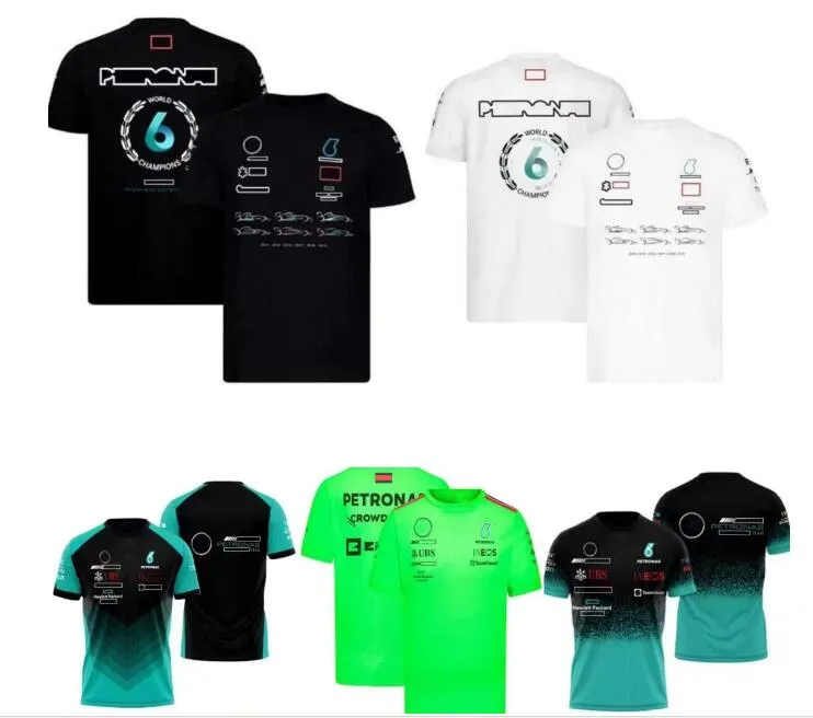 F1レーシングTシャツ同じカスタムの夏の短袖シャツ