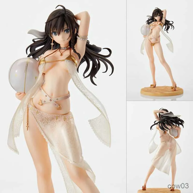 Action-leksaksfigurer 25 cm Figur Glänsande Resonans Sonia Summer Princess Actionfigur Leksak Anime Staty Vuxen Samlarobjekt Modell Docka Present R230710