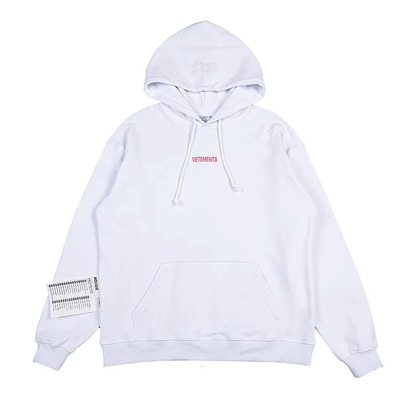 パーカー・フーディ VETEMENTS Men Hoodies UE54HD100W WHITE DHgate.com:Vetements Hoodie: Oversized Print Pullover