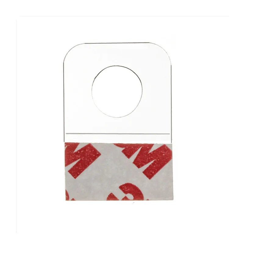 Yzyil 500 PCS Hook Hang Tags Self Adhesive Hanging Tabs - View #2