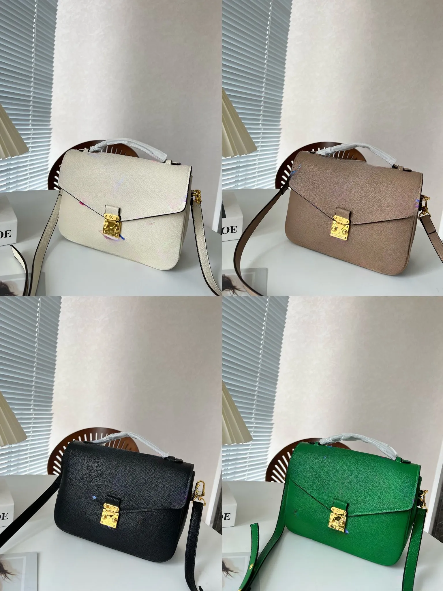The new messenger bag, highlights the breath, also do not break vogue, suitable for various temperament of women, messenger bag and some retro style