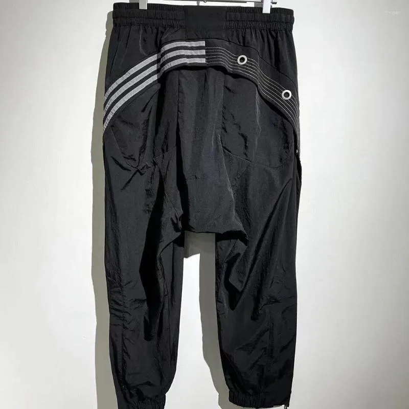 Herrbyxor toppkvalitet 2023ss high street y3 svettbyxor byxor för män joggar streetwear byxa techwear herrkläder kvinnor