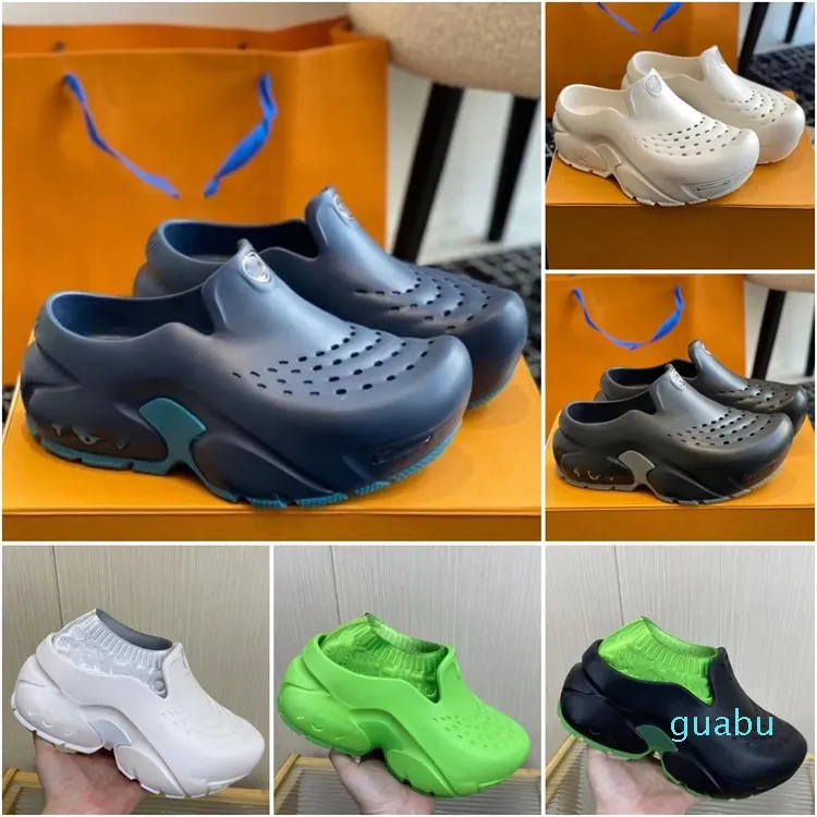 Shark Clog Shoes Spring Summer Women Retro Fashion Platform Heel Shark Sandal Designer عالية الجودة