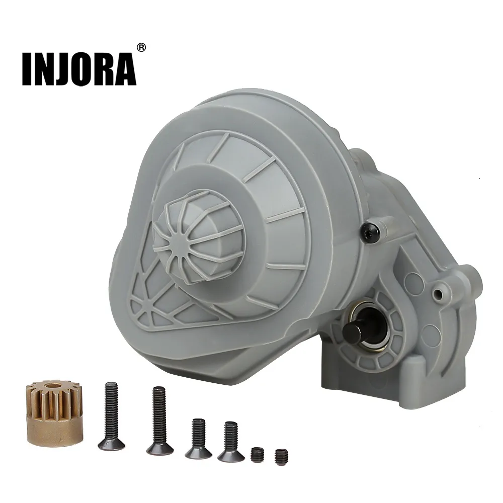 Delar Tillbehör INJORA Komplett växellåda Transmission Gears Set 1 10 RC Crawler Car Axial SCX10 II 900 Upgrade Part 230710