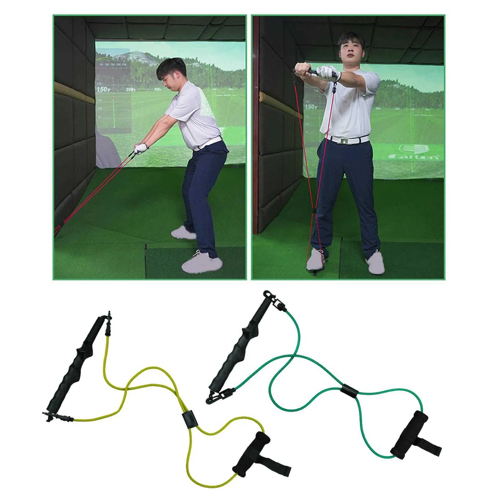 Бансы сопротивления для гольф -качания тренировочной помощи.