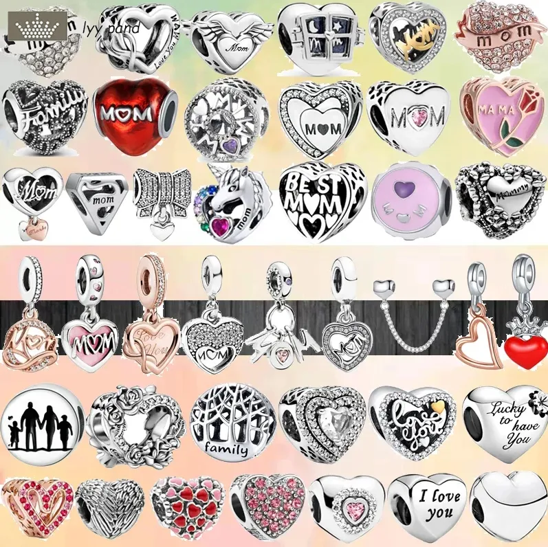 DHgate.com:Pandora Charms 925 Sterling Silver Charms Beads Colorful ...