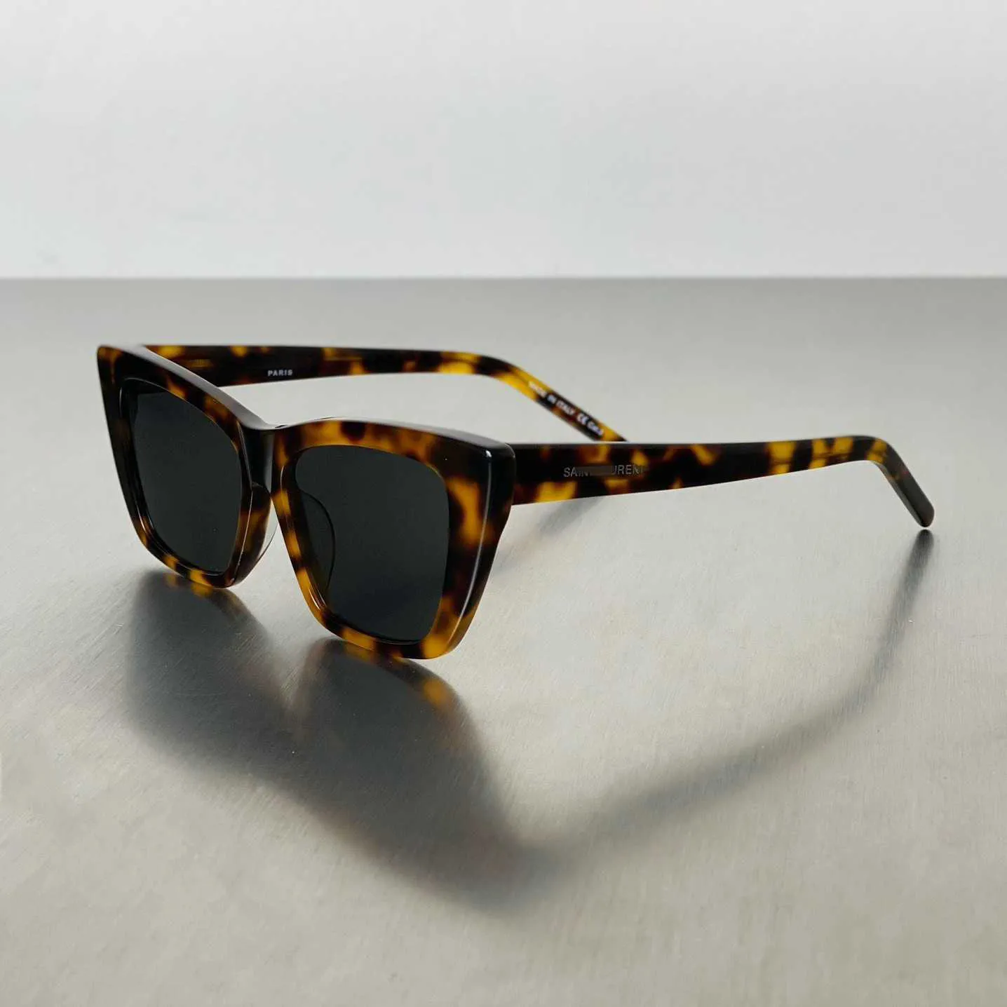 Óculos de sol feminino lunette luxe homme melhores letras ys mica sl276 moda anti azul uv400 óculos