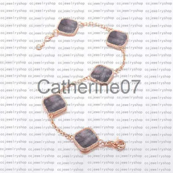 Bangle 11 Colors Fashion Classic 4four Leaf Clover Bracelets Bracelets Brangle Chain 18k Gold Agate Shell Motherofpearl для женской девочки Свадебная матерей День матери J230710