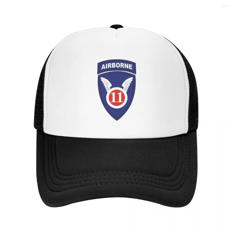 Ball Caps 11th Airborne Division (États-Unis - Historical) Baseball CAP MILITAIRE CHAPE TACTIQUE MALAN