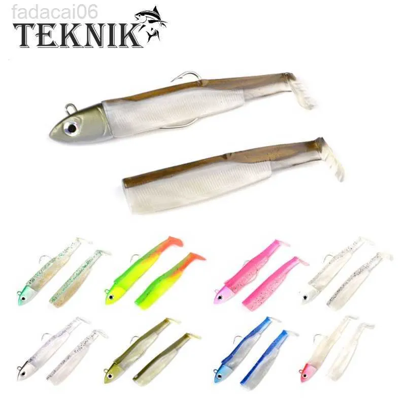 Aas Kunstaas TEKNIK Black Minnow Jig Head Kunstaas Aas Zacht Snoek Kunstaas Bass Fishing Shad Zacht Aas Bootcode Black Minnow Fishing HKD230710