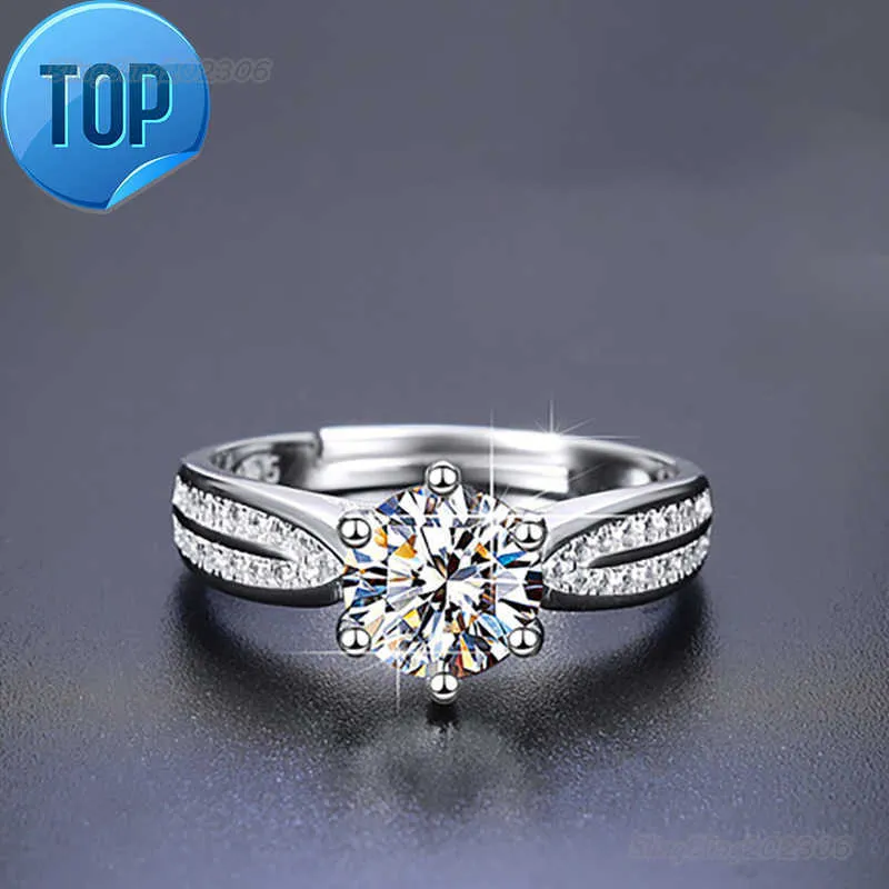 Voor Vrouwen Mannen Lab-grow Diamond Ring Sieraden Geschenken 925 Sterling Zilver Wit Princess Cut Moissanite Ring Ketting Oorbellen