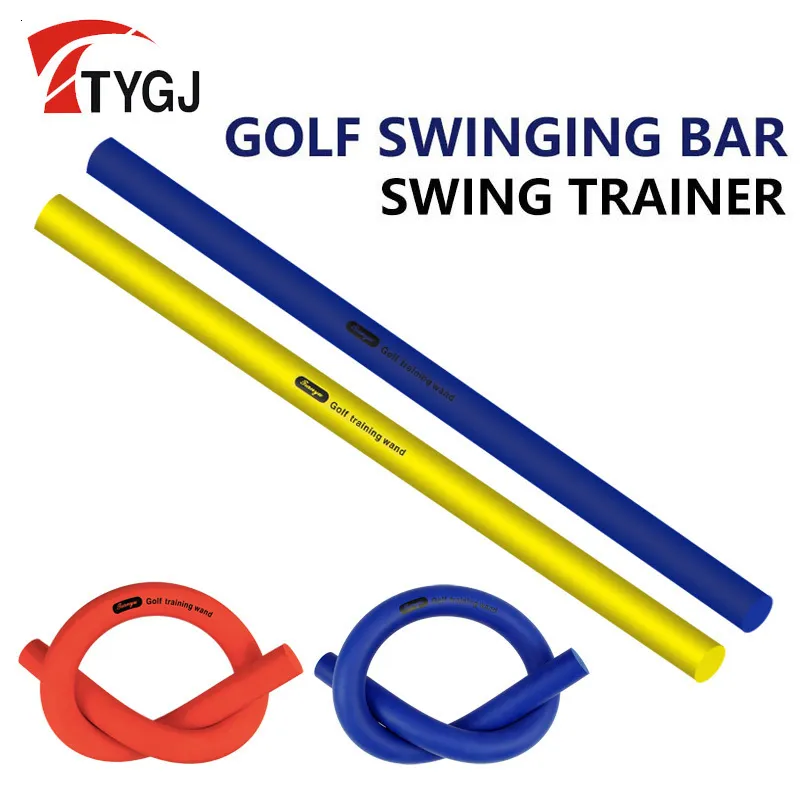 Other Golf Products TTYGJ Indoor Solf Golf Multi-functional Swing Aid Golf Power Stick Swing Trainer Soft Baton Training Power Whip Foam Swing Stick 230707