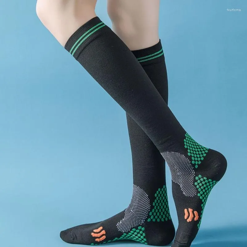 Women Socks 1 Pair Circulation Compression Calf For Running Sports Hiking Pregnancy