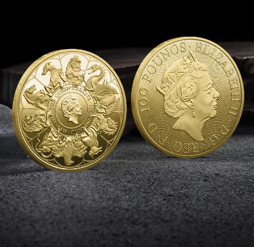 Arts and Crafts Constellation Pamiątkowa moneta europejska i amerykańska metalowa Odznaka pamiątkowa do wyrobu monet